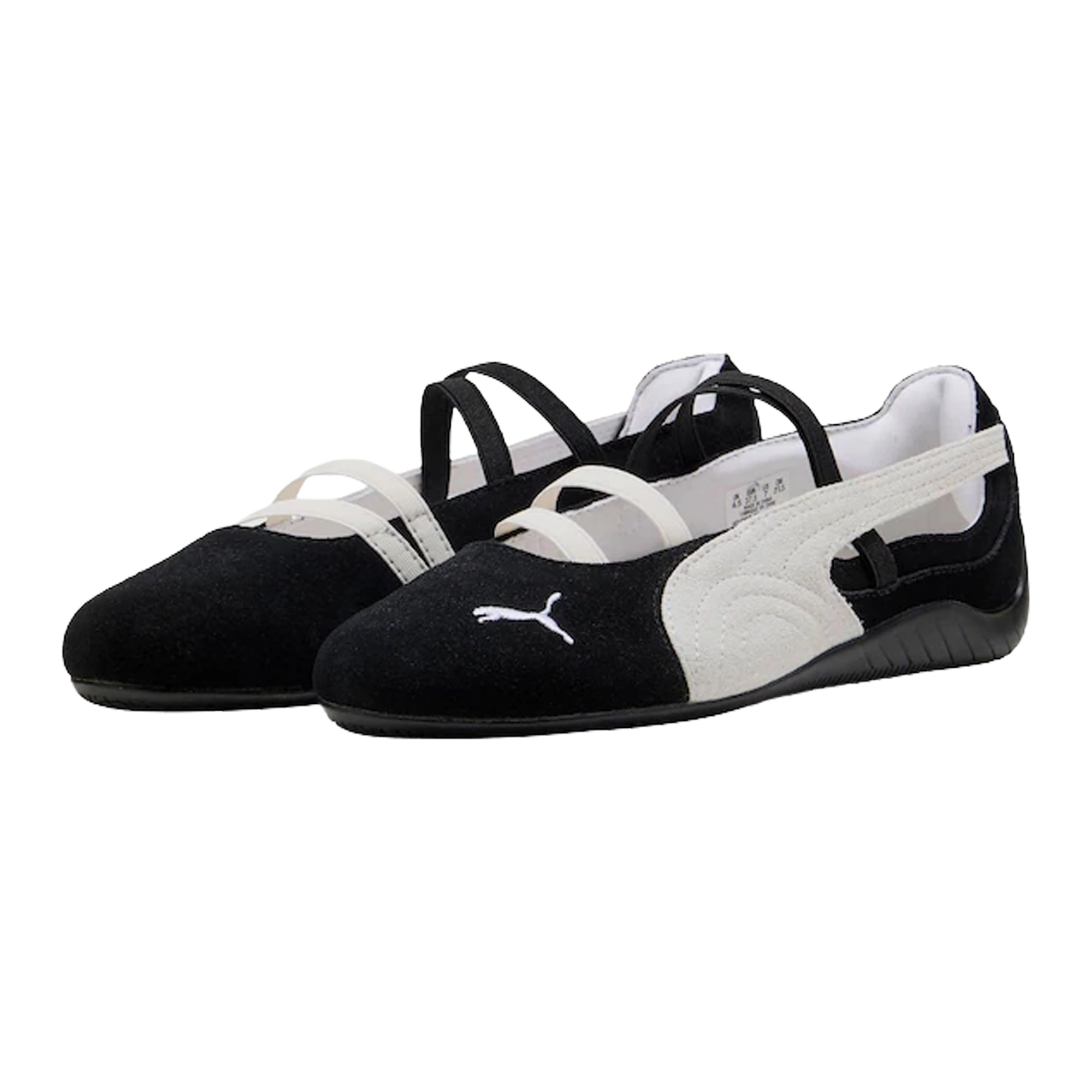 Puma Black/White Speedcat Ballet Flats